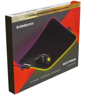 SteelSeries QcK Prism Cloth RGB Mousepad - Medium