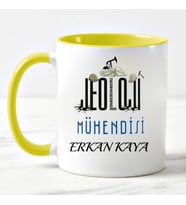 Jeoloji Mühendisi Kupa Bardağı Sarı