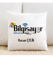 Bilgisayar Mühendisine Özel İsimli Yastık