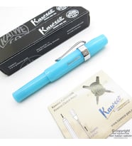 Kaweco 10001879 Frosted Sport Roller Kalem Mavi  İsme Özel Kalem