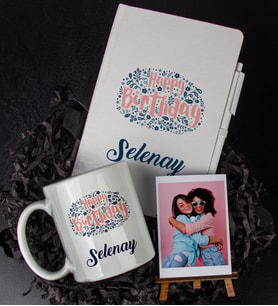 Kişiye Özel Defter Kalem Kupa Ve Fotoğraflık Seti 85805