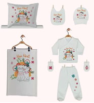 Pia Baby Gl 1948-06 İsme Özel Yastık Battaniye Zıbın Set