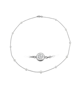 Sirius Zincirli Pırlanta Kolye 0701P0035