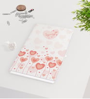 BK Gift Kişiye Özel Sevgililer Günü Beyaz Defter-54