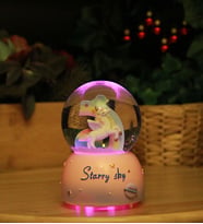 Unicorn Müzikli Ve Işıklı Kar Küresi
