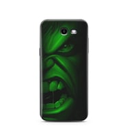Hulk Tasarım Süper Şeffaf Silikon Telefon Kılıfı Samsung J3 Prime