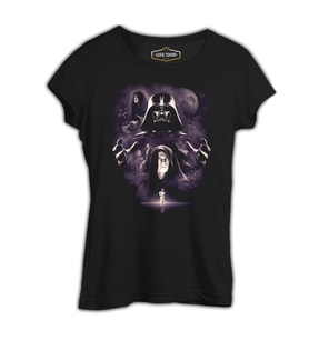 Star Wars - Darth Vader 2 Siyah Bayan Tshirt