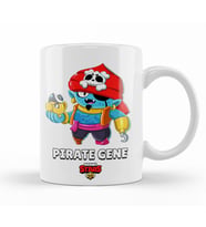 Brawl Stars Pırate Gene Kupa Bardak Porselen