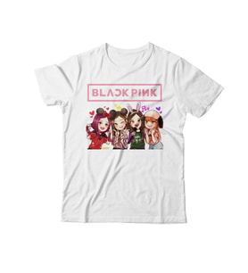 Blackpink Çocuk Beyaz Tişört