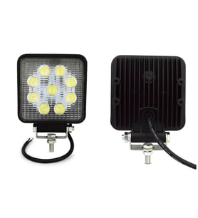 Araç Spot Led Sis Farı 12V 27W 4” DRL Lamba Tekne 4x4 Offroad ATV Kamyon Truck 4WD