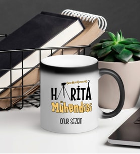 Harita Mühendisi Sihirli Kupa Bardak