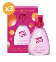 Mini Love Çiçeksi Kadın Parfüm EDP 3'lü Set 3x25 ML