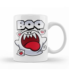 Süper Mario  Boo Kupa Bardak Porselen
