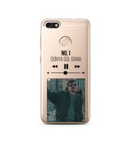 No.1 Mp3 Tasarımlı Süper Şeffaf Silikon Telefon Kılıfı Huawei P9 Lite (2017) Min