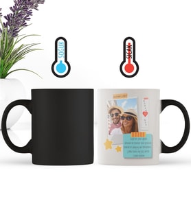 BK Gift Kişiye Özel Babalar Günü Temalı Sihirli Kupa Bardak 35493