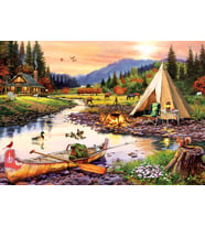 Art Puzzle Kamp Dostları 3000 Parça Puzzle