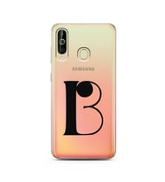 Samsung A60 Harf Tasarımlı Telefon Kılıfı B-Harfi 