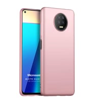Microsonic Matte Silicone Infinix Note 7 Kılıf Rose Gold