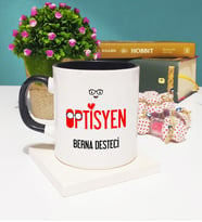 Optisyen Kupa Bardak Siyah