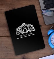 BK Gift Kişiye Özel İsimli Siyah Defter - 13 (Siyah)