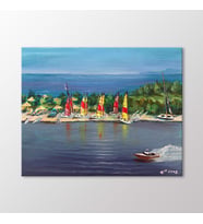 Arty Tablo Sörfçüler Tablo (Karışık)