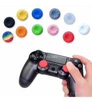 PS4 DUALSHOCK SİLİKON JOYSTİCK KOL KILIF KAMUFULAJ, ANALOG KORUYUCU (Siyah)