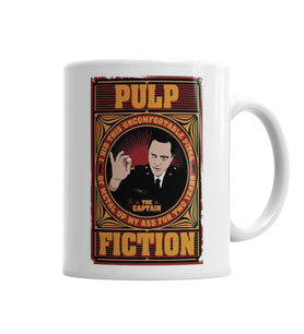 The Gold Watch Pulp Fiction Kupa Bardak Porselen