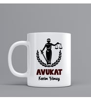 Avukatlar  İçin Hediye Kupa Bardak Kişiye Özel Hediye Z27
