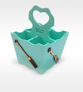 BK Gift Kişiye Özel Ahşap Kaşıklık