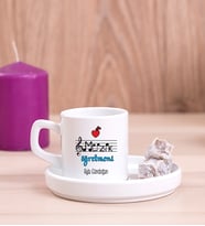 Müzik Öğretmeni Concept Türk Kahvesi Fincanı