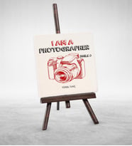 BK Gift Kişiye Özel Mesleki Fotoğrafçı Şovaleli Doğal Taş