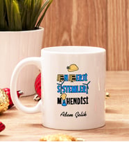 Enerji Sistemlerine Hediye Beyaz Kupa Bardak