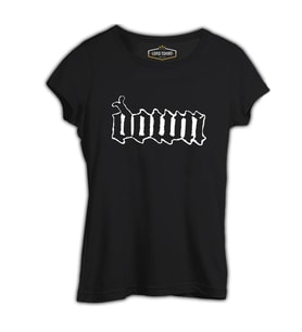 Down - Nola Siyah Kadın Tshirt