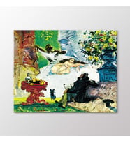 Arty Tablo Modern Bir Olympia Tablo (Karışık)