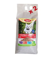 Bonny Nice Organik Çam Pelet Kedi Kumu 3.6 kg 6 l x 2 Paket