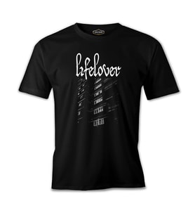 Lifelover Siyah Erkek Tshirt