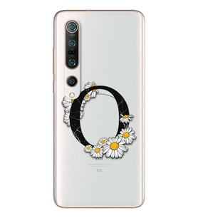 Papatya Harf Tasarım Süper Şeffaf Silikon Telefon Kılıfı Xiomai Mi10-pro O-Harfi