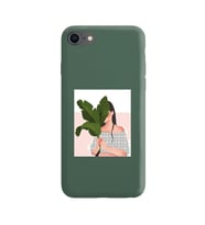 Koyu Yeşil Lansman Telefon Kılıfı Iphone 8