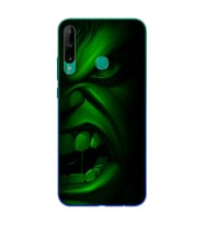 Hulk Tasarım Süper Şeffaf Silikon Telefon Kılıfı Huawei P40 Lite E