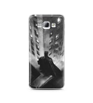Batman Tasarım Süper Şeffaf Silikon Telefon Kılıfı Samsung A8 (2015)  