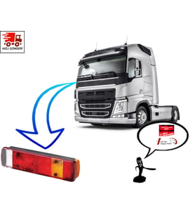 VOLVO FH II-FM II SOL STOP LAMBASI SOKETLİ