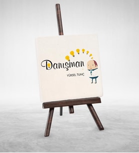 BK Gift Kişiye Özel Mesleki Danışman Şovaleli Doğal Taş