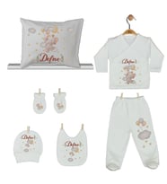 Pia Baby Gl 1913-08 İsme Özel Yastık Zıbın Set