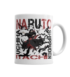 İtachi  Uchiha  Naruto Shippuden Kupa Bardak Porselen