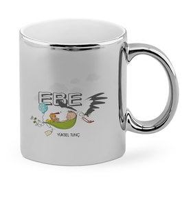 BK Gift Kişiye Özel Mesleki Ebe Krom Kupa Bardak  2