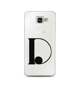 Samsung A3 (2016) Harf Tasarımlı Telefon Kılıfı D-Harfi 
