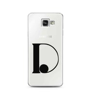 Samsung A3 (2016) Harf Tasarımlı Telefon Kılıfı D-Harfi 