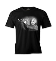Einstein Siyah Erkek Tshirt