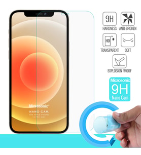 Microsonic Apple iPhone 12 Pro Max Nano Glass Screen Protector