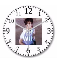 Winwin WayV Take Off Duvar Saati Bombeli Gercek Cam